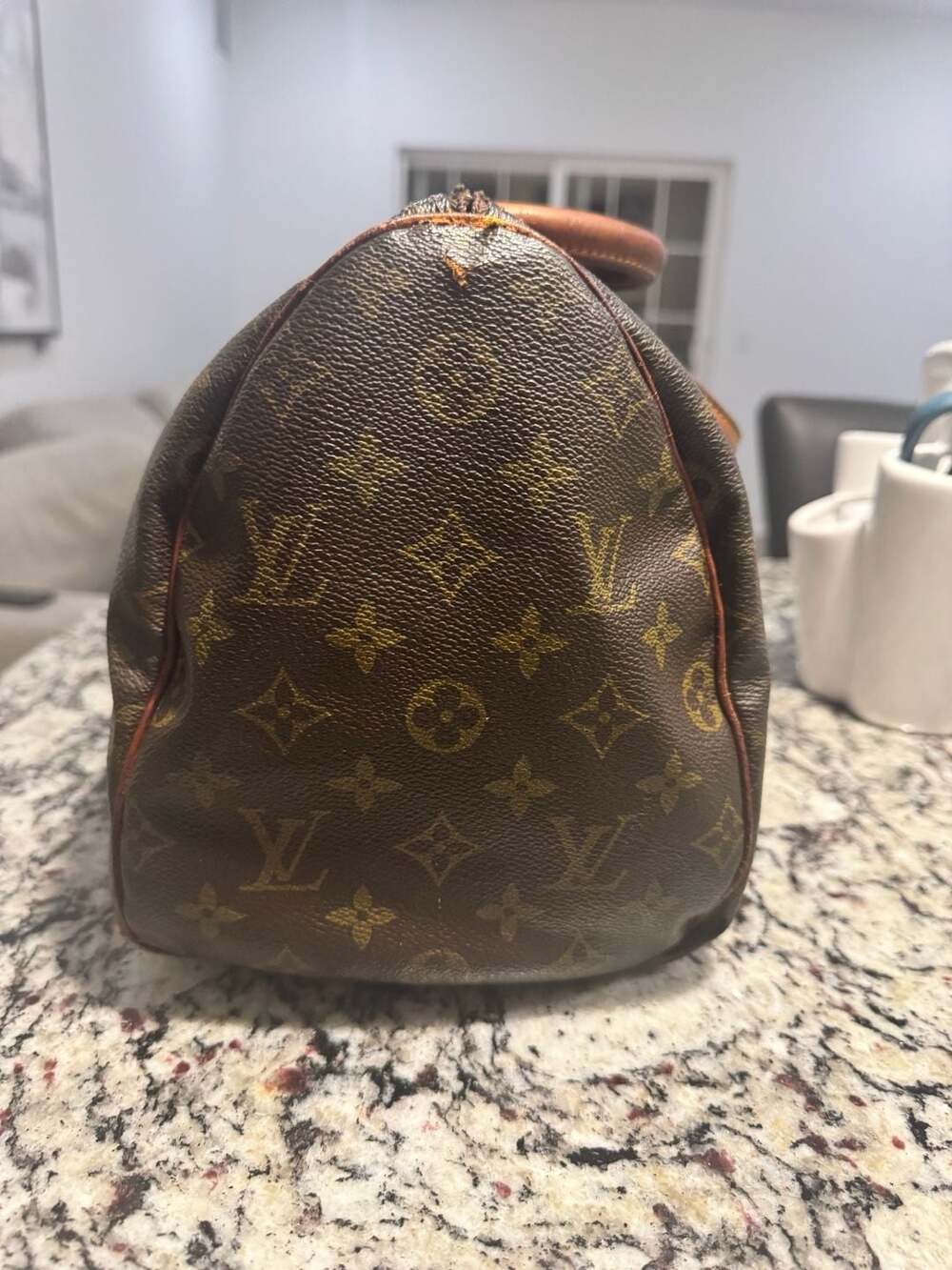 Louis Vuitton Speedy 30 Monogram Handbag Authentic w/ Legit App COA Charm - Picture 16 of 16